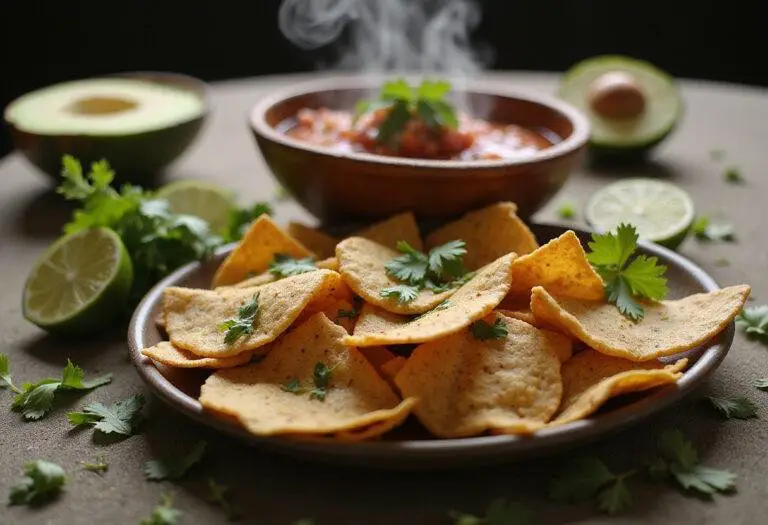 Delicious salsa recipe served with tortilla chips, capturing the essence of fresh ingredients and a vibrant party spread.