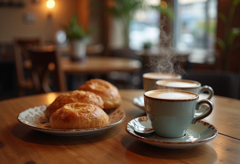 Cozy coffee scene featuring Tasty n Alder's Aromatic Coffee, perfect for coffee lovers seeking a delightful experience.