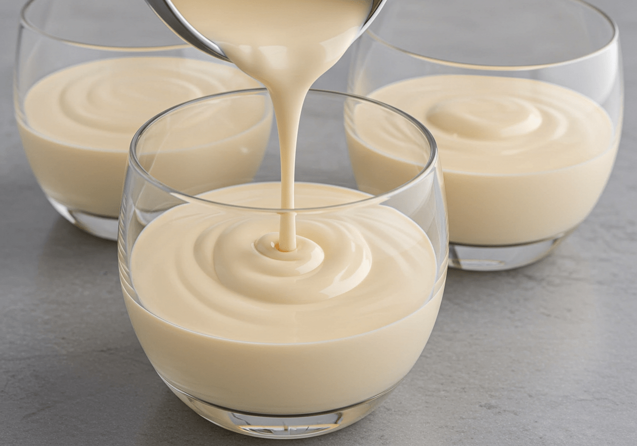 Chill the rum cream mixture to achieve the perfect smooth consistency before serving.