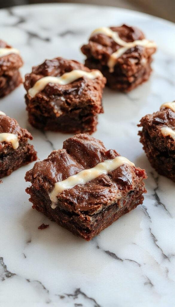 A plate of Chewbacca Brownies resembling the Wookiee hero, featuring furry chocolate frosting and edible decorations capturing Chewbacca's fur and bandolier.