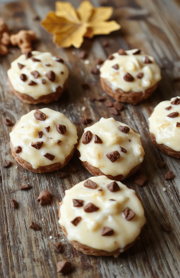 A colorful plate filled with festive Thanksgiving kids' treats such as mini turkey-shaped cookies, cornucopia cupcakes, and vibrant fruit snacks, all decorated with themed sprinkles and colorful icing, arranged on a rustic wooden table with autumn leaves in the background, styled for a cheerful holiday appeal.