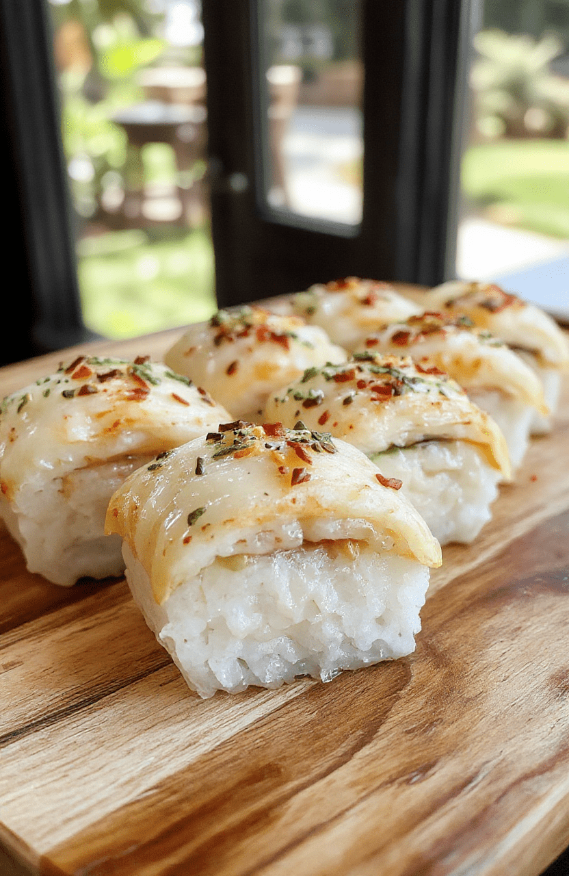 Colorful banana sushi rolls on a clear plate, sliced to reveal vibrant fruit layers, garnished with a drizzle of honey and mini chocolate chips, styled on a wooden tray with a natural background, textured and inviting.