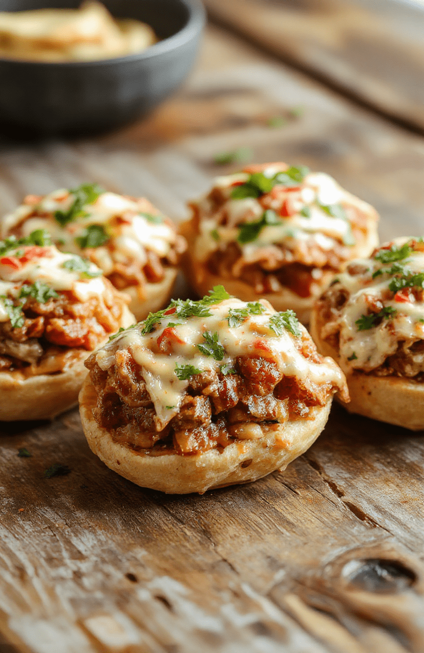 A close-up of golden, crispy taco ranch bites arranged on a rustic wooden platter. The bites are garnished with fresh chopped cilantro and served with a side of creamy ranch dipping sauce, with shredded lettuce and cherry tomatoes in the background. The vibrant colors of the ingredients contrast beautifully with the crunchy texture of the bites, highlighting their savory appeal.