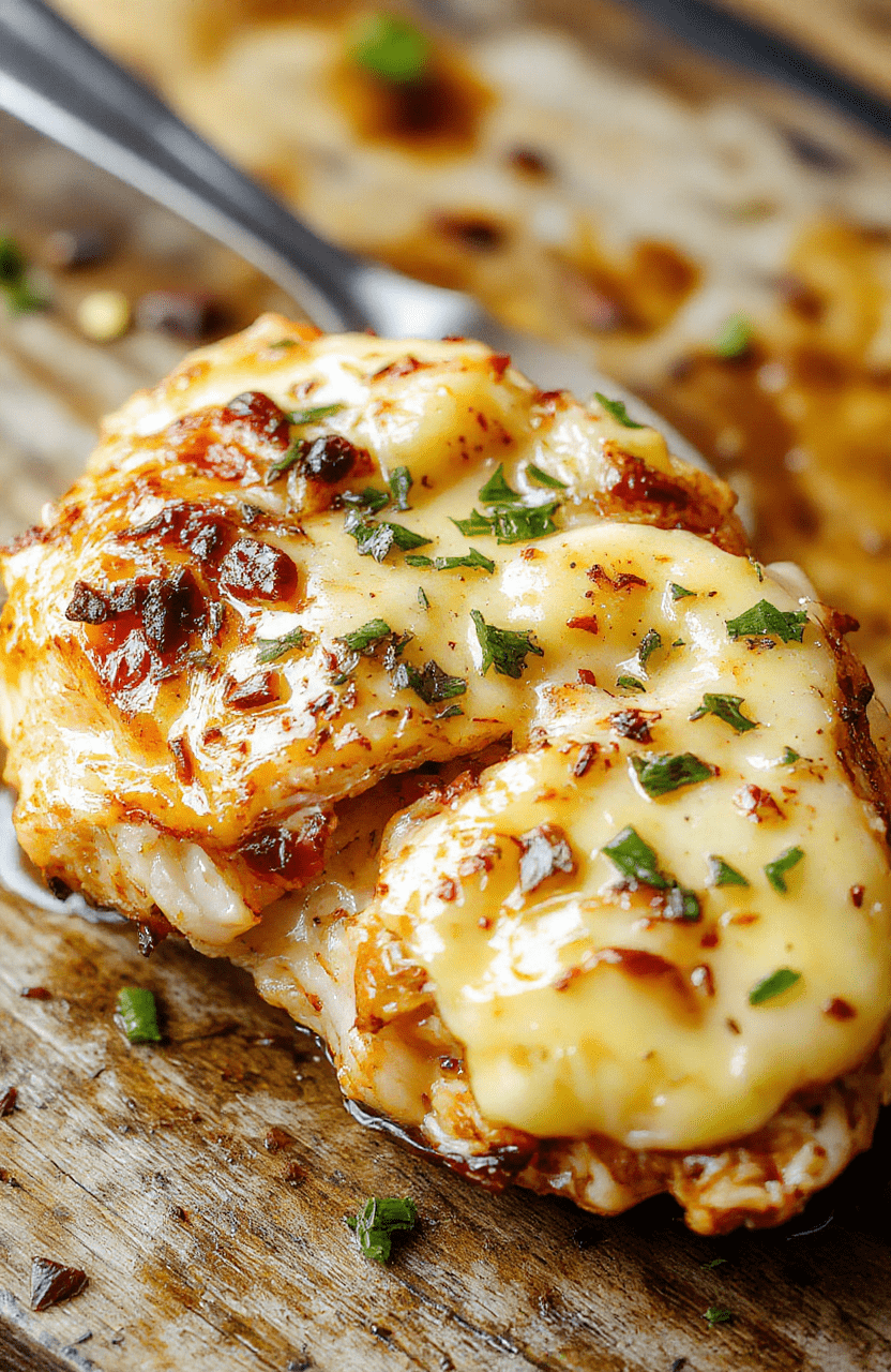 Golden-brown garlic butter chicken pieces arranged elegantly on a white plate, garnished with fresh herbs, with a glossy, buttery glaze, surrounded by roasted garlic cloves and sprigs of parsley, styled with a rustic wooden background and soft natural lighting to evoke a cozy, inviting atmosphere.